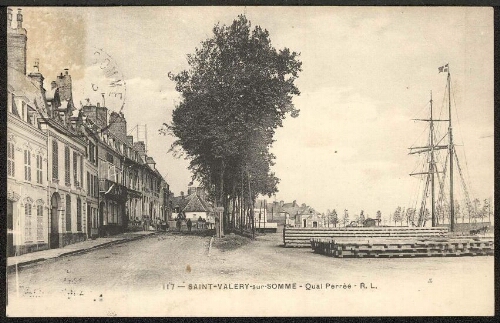 Saint-Valery-sur-Somme : quai Perrée