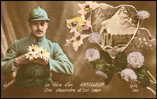 Bonne Fête. Le rêve d'un artilleur. Une chaumière ton cœur