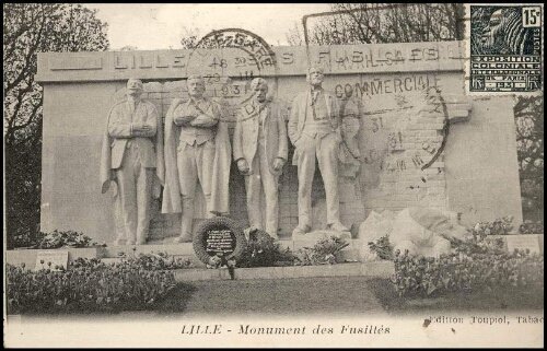 Lille, monument aux fusillés