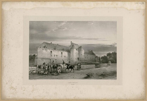 Château d'Applaincourt (Happlaincourt). Picardie.