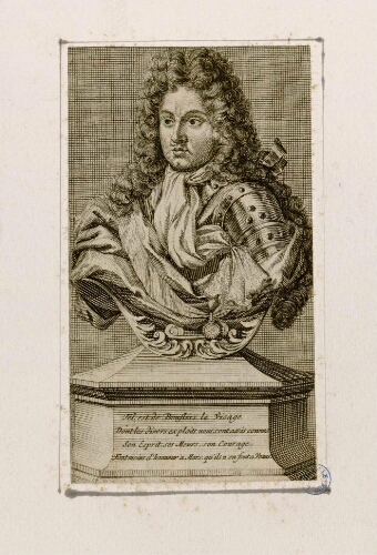 Buste de Louis-François duc de Boufflers (1644-1711)