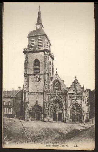 L'église Saint-Gilles.