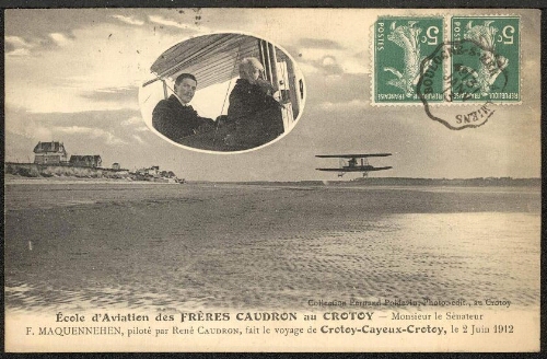 École d'aviation des frères Caudron au Crotoy