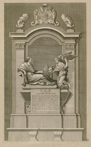 Cathédrale d'Amiens : monument funéraire à la mémoire de Messire François Faure.