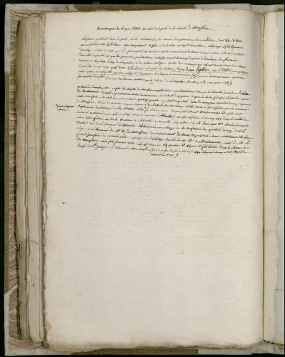 Extrait du cartulaire de l’abbaye de Bertaucourt, concernant le hameau de Monflières à une lieue d’Abbeville p. 4, 136,167 ; Extrait de la déclaration de s biens mobiliers et immobiliers de la dite abbaye du 12 février 1790, p. 5 art. 9 ; Extrait de la copie entière du répertoire autrement cartulaire de Saint-Riquiercotté A +AC p. 99 verso. Note : les de ux premières pièces sont appartenantes à la commune de Bellancourt en 1812, et la de rnière au greffe d’Amiens. On trouvera les différents Extraits au verso de la présente feuille et page suivante.