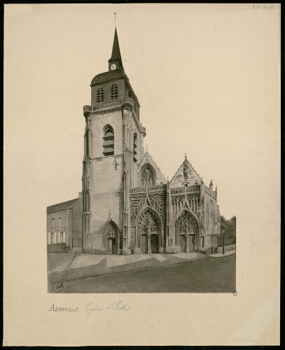 Abbeville, Église Saint-Gilles.