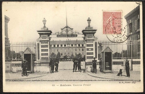 Amiens : caserne Friant