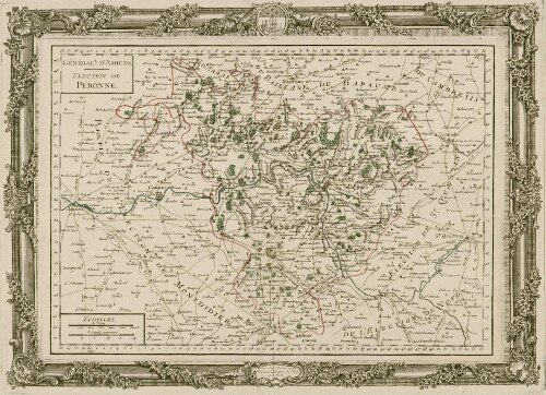 Généralité d'Amiens : Élection de Péronne.