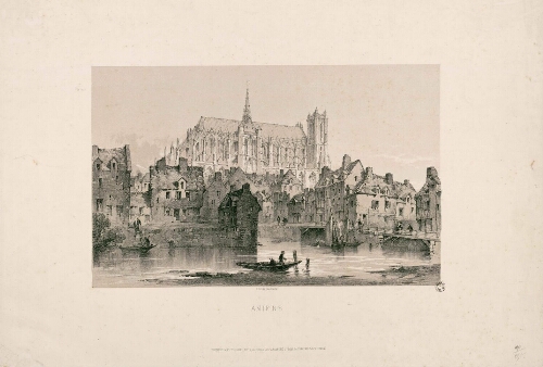 Amiens (la cathédrale et le port d'amont)