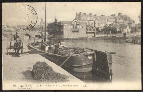 Amiens : le port d'Amont et le Sport Nautique