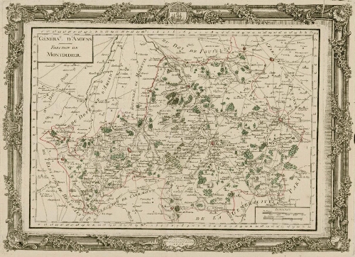 Généralité d'Amiens : Élection de Montdidier.