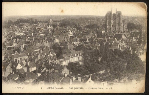 Abbeville. Vue générale.