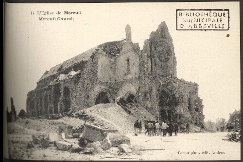 L'Eglise de Moreuil. Moreuil Church