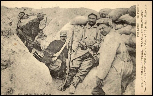 La Grande Guerre 1914-16. En Champagne, fortin de Beauséjour