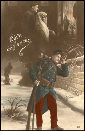 Rêves de fiancés. Série Rêve du Poilu