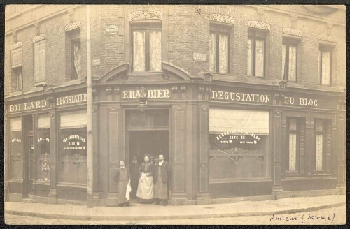 Amiens : Maison E. Barbier, Café