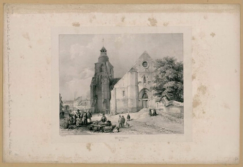 Gamaches, l'église.