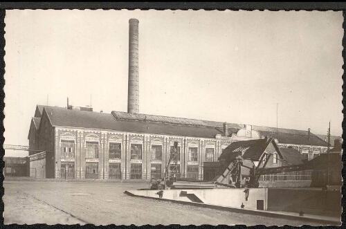 Sainte-Emilie (Somme) : l'usine de la Société Vermandoise de Sucreries