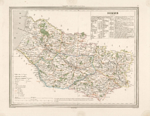 Somme, par A. H. Dufour ; gravé par Decorbie ; écrit par Bénard. - Impr. par Mangeon.