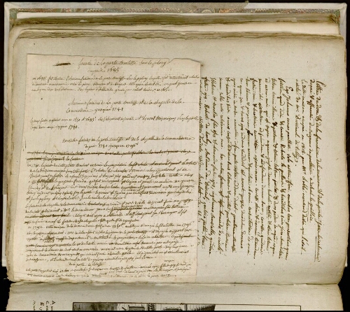 Suite de la noticEManuscrite relative à la porte Comtesse à Abbeville