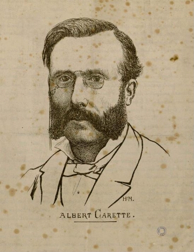 Albert Carette. Né à Abbeville en 1841, mort à Montreuil-sur-Mer en 1908, maire d'Abbeville de 1878 à 1881, conseiller général et député.